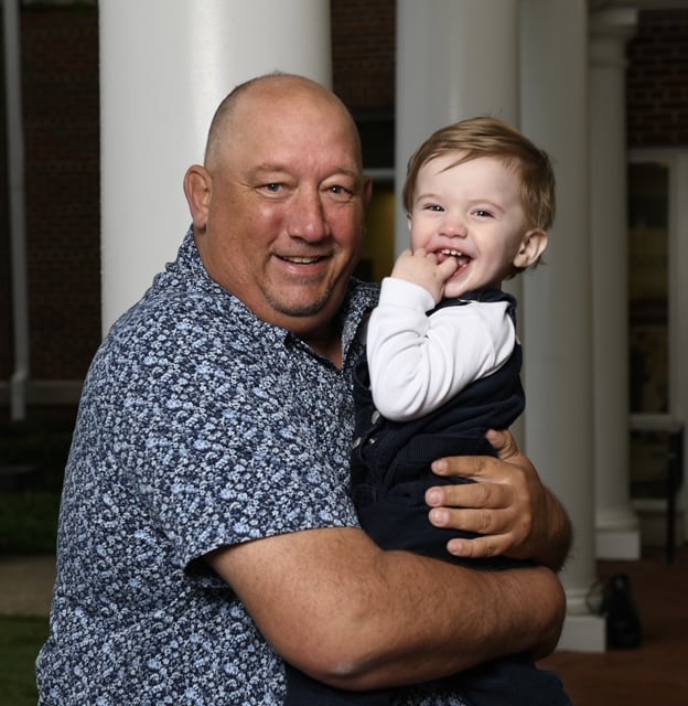 Todd Forbes and Grandson Jayden Todd Forbes and Grandson Jayden
